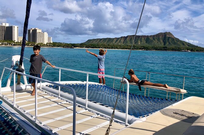 Waikiki Swim-and-Sail Catamaran Cruise  - Oahu - Tour Overview and Inclusions