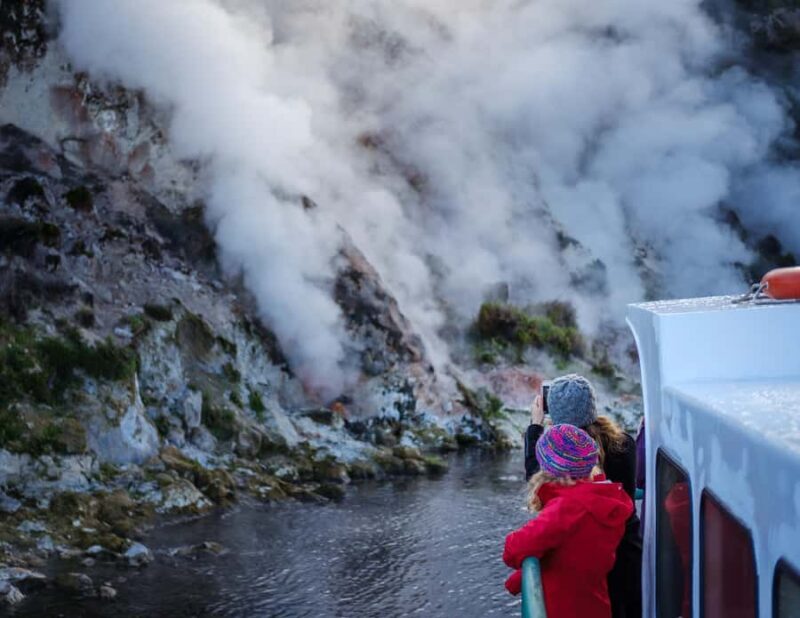 Waimangu: Volcanic Valley Walk and Lake Rotomahana Cruise - The Lake Rotomahana Cruise: A Tranquil Perspective