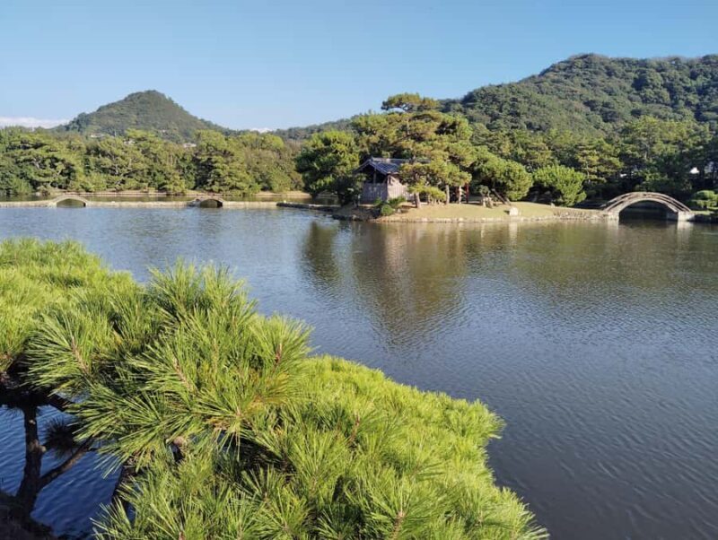 Wakayama: Yosuien  Tokugawa Garden of Edo Elegance - The Nearby Minato Goten