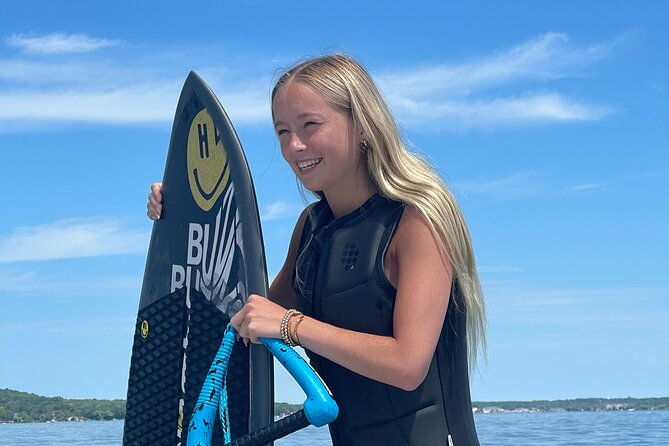 Wake Surfing on a Luxury Captained Cruise in Canandaigua - What Youll Experience on the Day