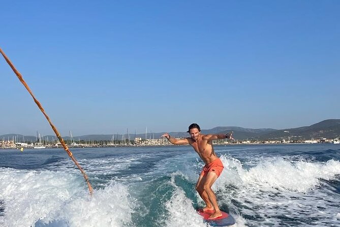 Wakesurfing, Wakeboarding or Inflatable Tows in Bay of St Tropez - Best Locations for Watersports