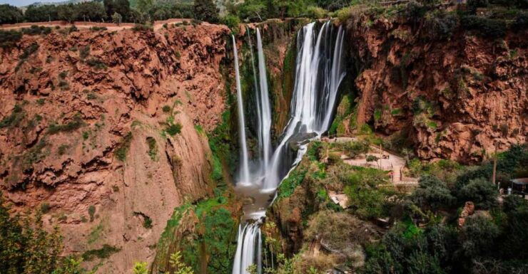 Walk Around Ouzoud Waterfalls Full Day With Boat Ride - Experience Highlights