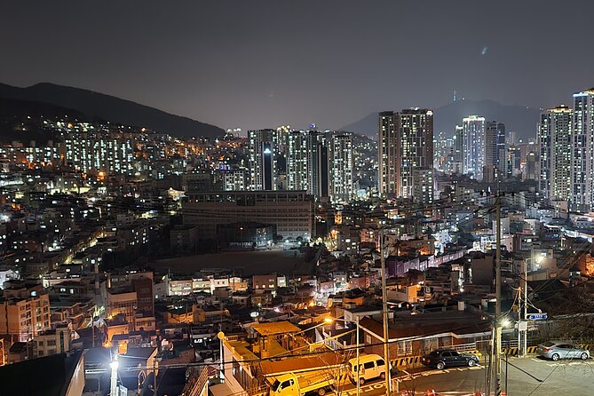Walk Through The Mountainside Street Of Busan And Enjoy The Night View - A Taste of Busans Night-time Delights