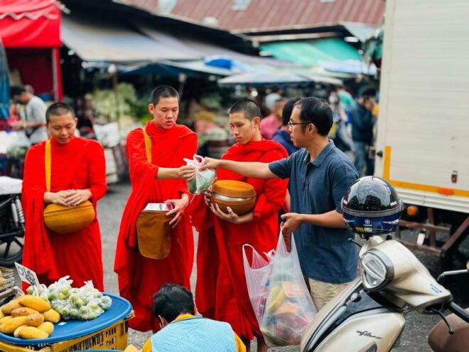 Walk With Monks Collecting Alms - Participant Restrictions