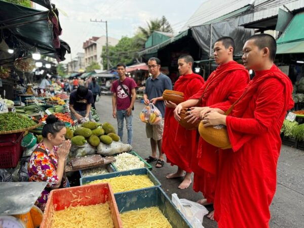 Walk With Monks Collecting Alms - Questions You May Have