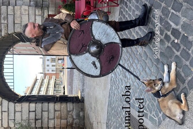 Walk With Viking Warriors Through Dublin'S Medieval Quarter - Authentic Viking Replica Weapons