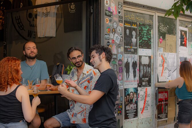 Walking and Beer Tasting Tour in Athens - Snacks and Refreshments