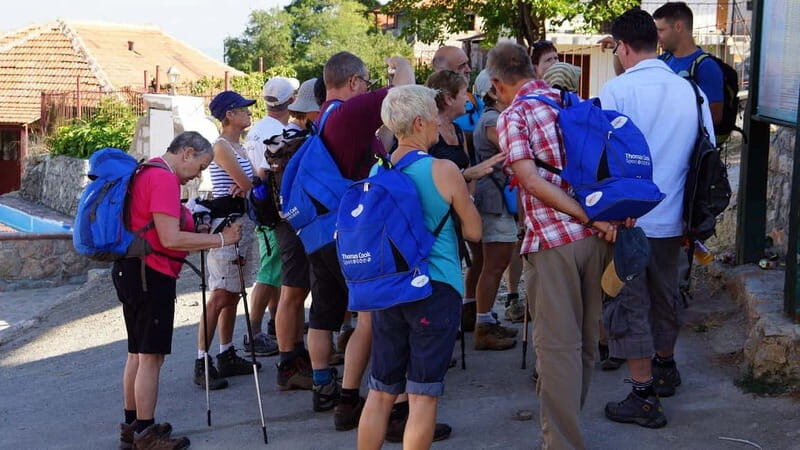Walking mountain villages and beach afternoon, from Ohrid. - In Summary