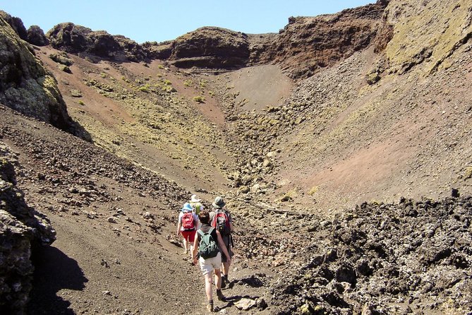 Walking Tour Through La Corona Volcano and Famara Cliff - Climbing the Crater Rim
