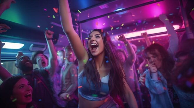 Warsaw: 1h School Party Bus Ride - Duration and Group Size