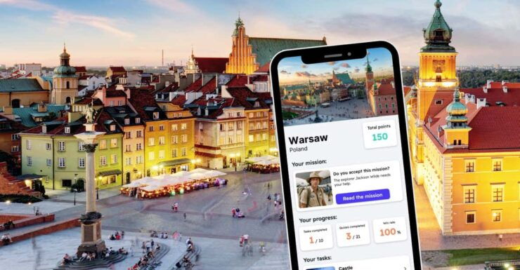 Warsaw: City Exploration Game and Tour on Your Phone - Booking Information