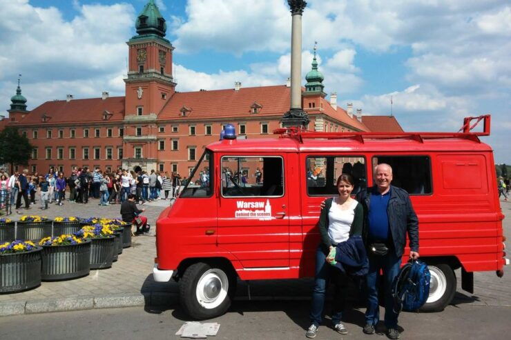 Warsaw: Classic Highlights Private Tour by Vintage Car - Experience Highlights