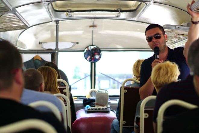 Warsaw: Highlights Guided Retro Bus Tour - Important Information