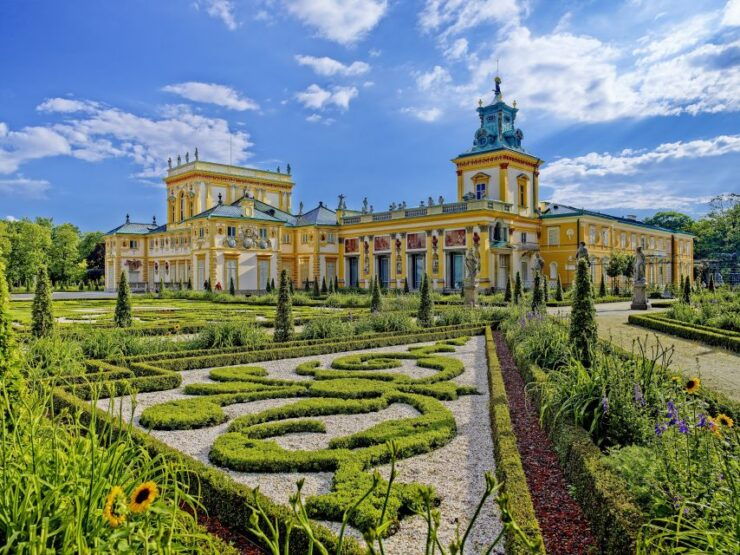 Warsaw Private Wilanow Palace & Garden Tour - Booking Information