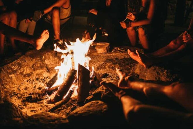 Warsaw: Riverside Bonfire - Location and Meeting Point