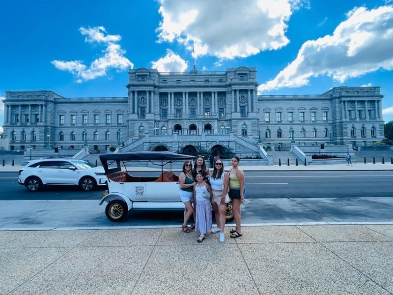 Washington, DC: Day & Night Electric Cart & Vintage Car Tour - The Vehicle and the Ride
