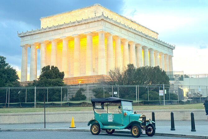 Washington DC Moonlight Tour by Electric Cart or Vintage Car - Good To Know