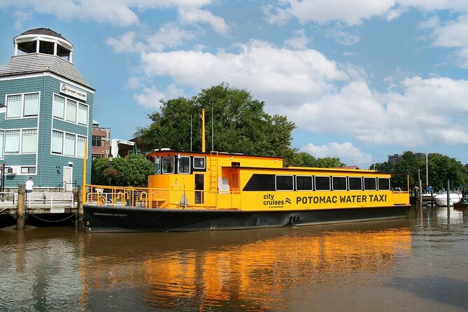 Washington DC Potomac River Boat Cruise to Alexandria Old Town - Directions and Additional Information