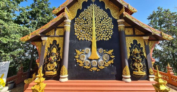 Wat Doi Phra Chan & Wat Hariphunchai & Rare Forest Market. - Exploring Wat Doi Phra Chan