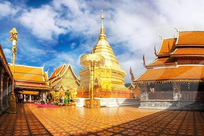 Wat Doi Suthep Temple and White Meo Hilltribe Village Half-Day Tour From Chiang Mai - Pricing and Booking Details