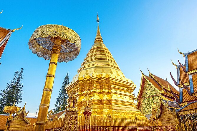 Wat Phra That Doi Suthep & Hmong Village Half Day Tour From Chiang Mai - Tour Details and Inclusions