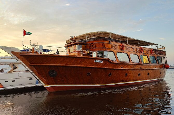 Water Canal Dhow Cruise Dinner - Booking Details