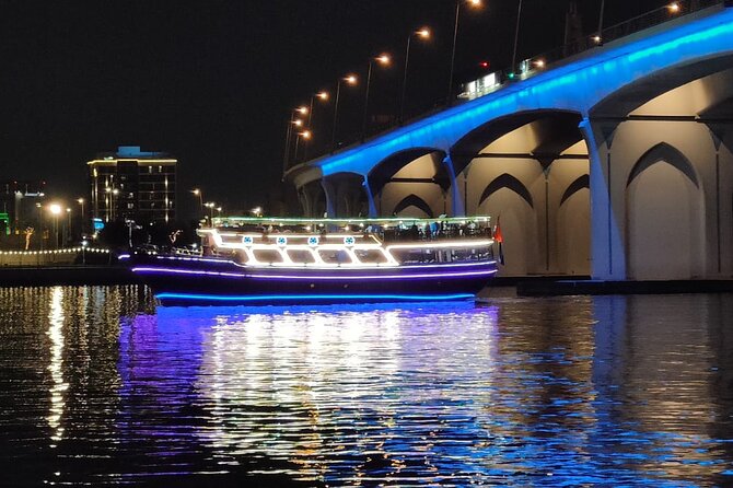 Water Canal Dhow Cruise Dinner - Overview of the Experience