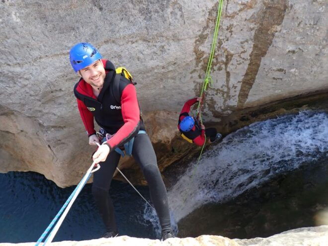Water Canyoning in the Turche Buñol Cave (Valencia) - Inclusions