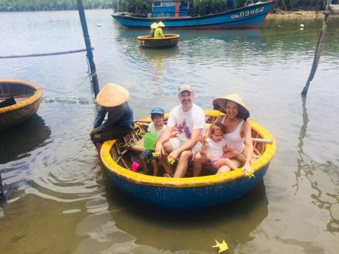 Water Coconut Basket Boat Hoi An Private Bike Tour - Pickup Information
