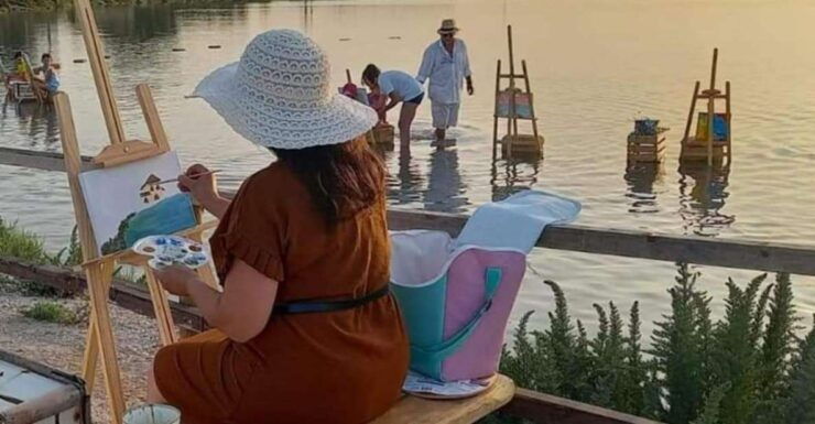 Water Painting in the Salt Pans of Marsala - Experience the Charm of Marsala