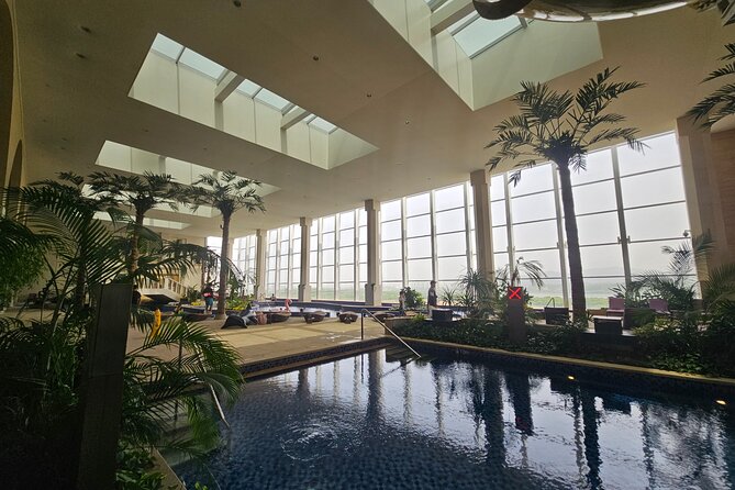Water Park Admission Ticket and Local Popular Cafe [Hotelpickup] - Aqua Field Starfield Hanam Admission Ticket