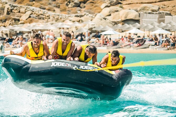 Water Sport Airstream Experience in Super Paradise Beach - Overview and Experience