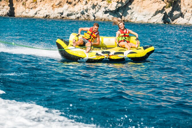 Water Tubing in Mykonos With Instructor and Speedboat Rider - Overview and Description
