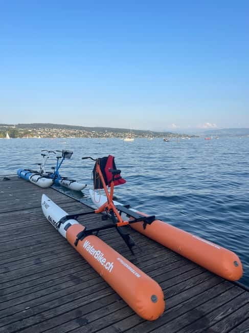 Waterbike on Lake Zurich - Good To Know