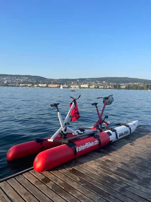 Waterbike on Lake Zurich - An Introduction to Waterbiking on Lake Zurich