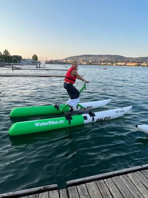 Waterbike on Lake Zurich - Safety and Practicalities