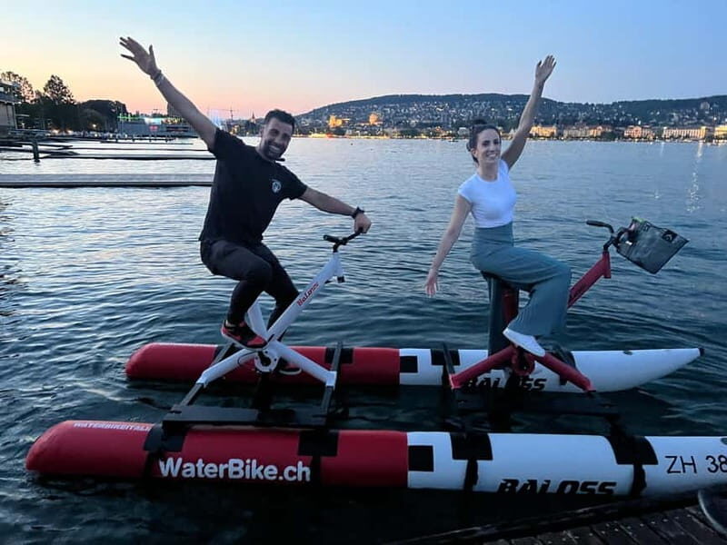 Waterbike on Lake Zurich - The Value and Price Point