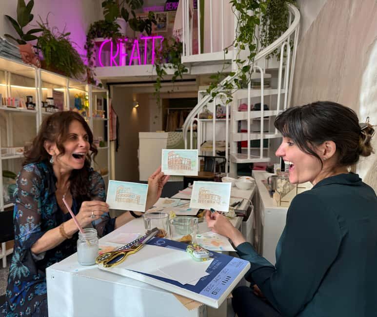 Watercolor in Rome: Create Your Own Hand-Painted Souvenir - Practical Details and Tips