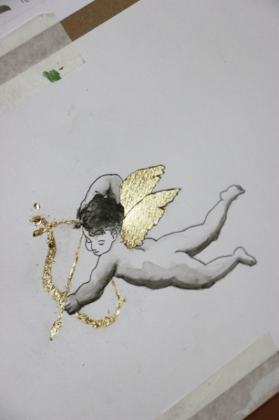 Watercolor Painting With Gold Leaf Workshop - Registration Information