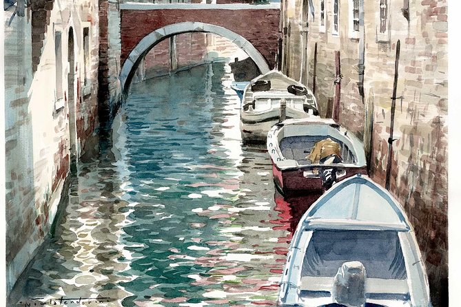 Watercolors in Venice: Painting Class With Famous Artist - Additional Info and Cancellation Policy