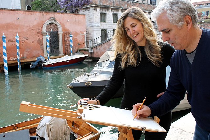 Watercolors in Venice: Painting Class With Famous Artist - Reviews and Souvenir