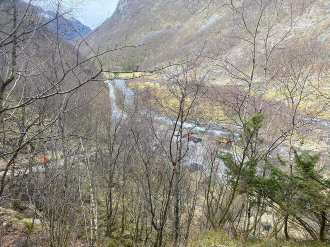 Waterfall Månafossen and Byrkiedalstunet, Candle Foundry - Waterfall Information