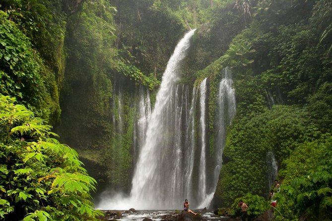 Waterfalls Under Rinjani Mountain - Waterfall Heights