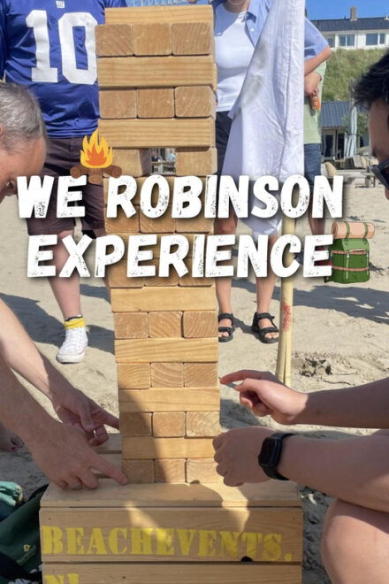 We Robinson Experience at Zandvoort by the Sea! - Teambuilding Challenges