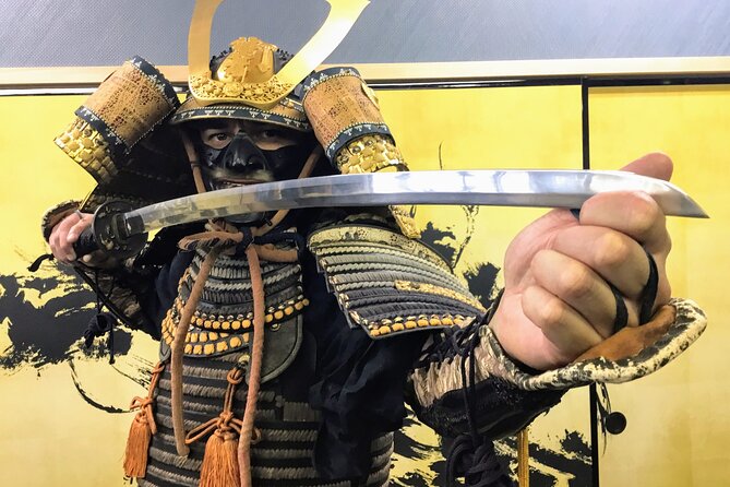 Wear a Samurai Armor in a Samurai Studio Tokyo - Inclusions