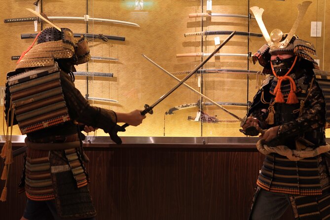 Wear a Samurai Armor in a Samurai Studio Tokyo - Photo Opportunities and Souvenirs