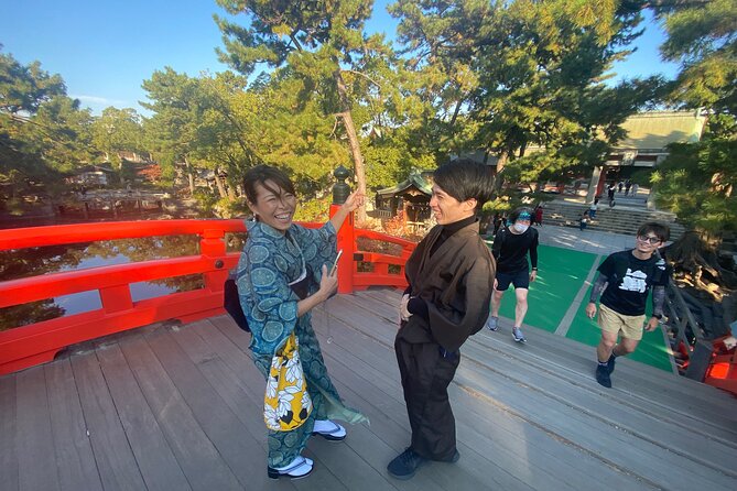 Wear Kimono Outfit and Wander Sumiyoshi Shrine With Local Guide - The Sum Up