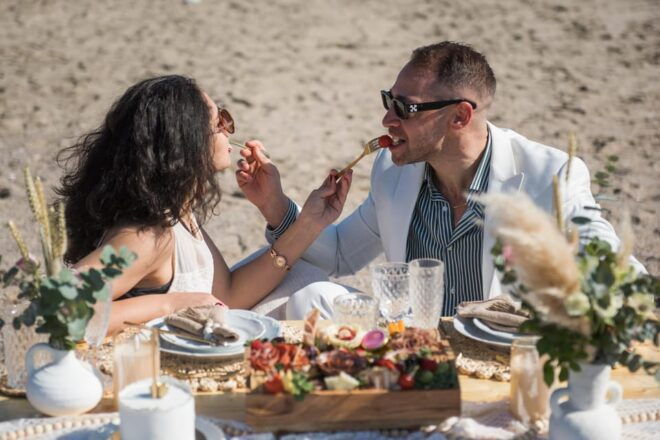Wedding Anniversary Luxury Picnic in the Athenian Riviera - Scenic Picnic Setup