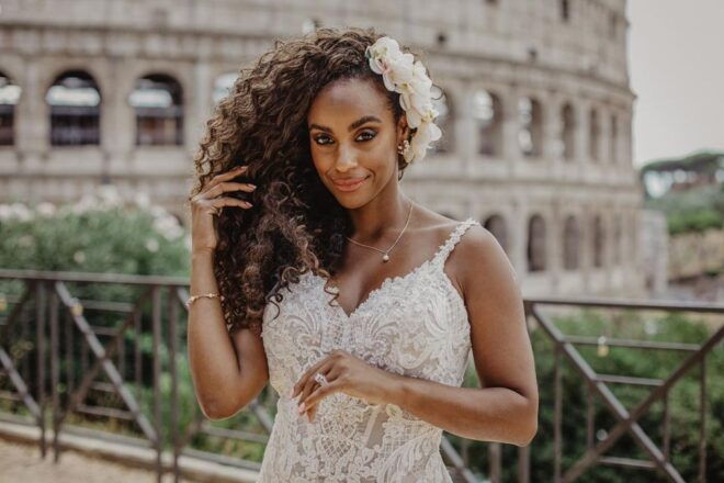 Wedding Dress Photo Shooting In Stunning Rome Spots - Relive Wedding Day Emotions