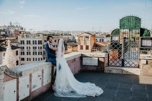 Wedding Dress Photo Shooting In Stunning Rome Spots - Tips for a Smooth Experience